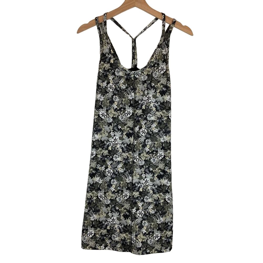Patagonia Racer Back Dress Sleeveless Active Neo Tropics Gray Women's Size XS